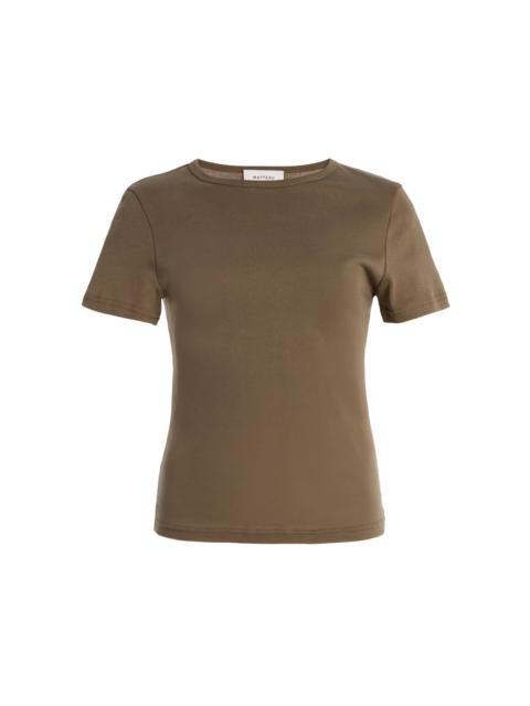 MATTEAU Baby Cotton T-Shirt taupe