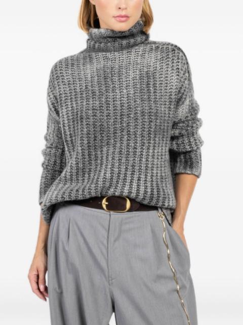 Avant Toi ribbed turtleneck sweater