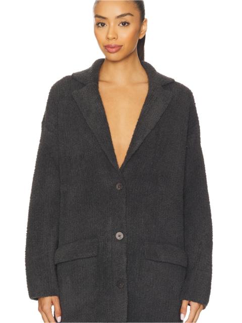 Barefoot Dreams CozyChic Rib Oversized Notch Collar Blazer