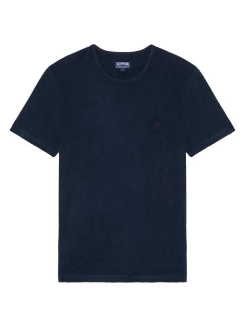 Vilebrequin Men's Cotton-Blend Crewneck T-Shirt - Bleu Marine