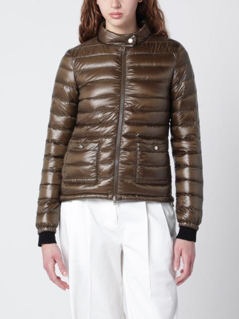 Herno Military Green Ultralight Nylon Bomber Jacket