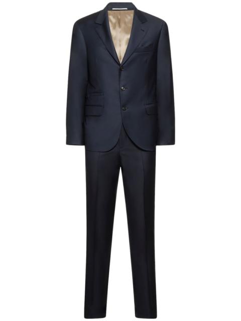 Brunello Cucinelli Wool double breasted suit