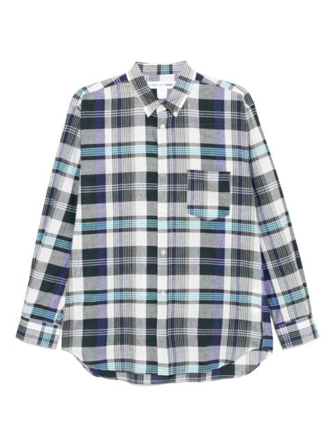 Comme des Garçons SHIRT slim-fit tartan shirt