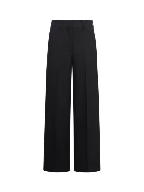 Off-White High-waisted Wide-leg Trousers