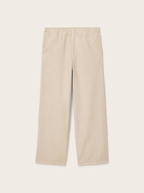 ALLSAINTS SABBATH WIDE LEG CANVAS PANTS