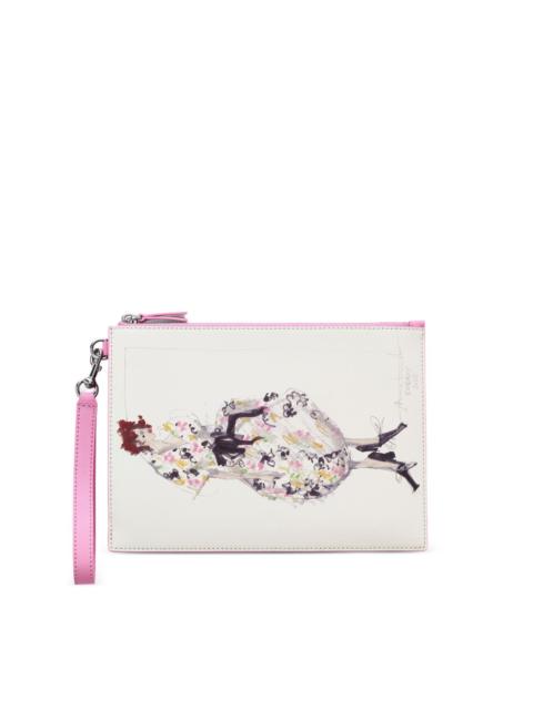 Marc Jacobs sketch wristlet