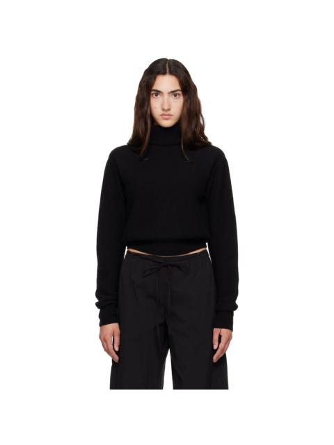 BASERANGE Black Tier Turtleneck