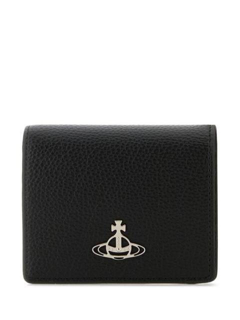 Vivienne Westwood Black synthetic leather wallet