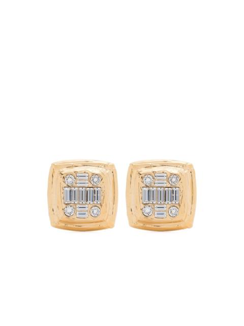Amina Muaddi Jeanne earrings