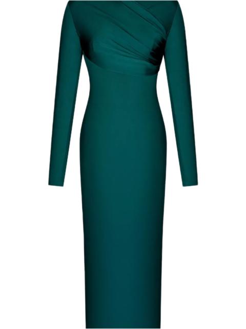 RASARIO DRAPED JERSEY DRESS