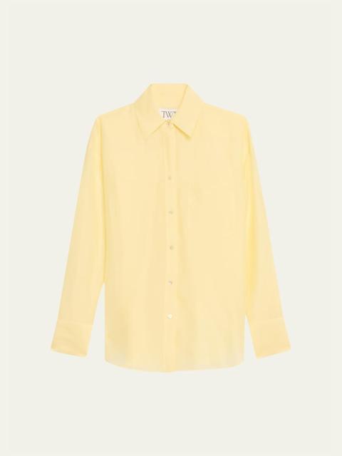 TWP Big Joe Button-Front Shirt