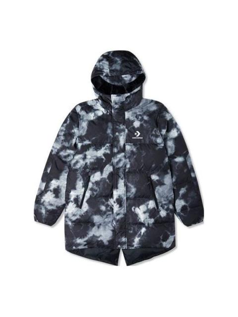Converse Converse Printed Winter Down Jacket 'Black Multi' 10024055-A01
