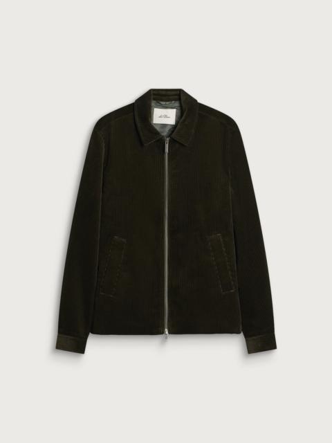 Les Deux Les Deux Corduroy Zipper Coach Jacket