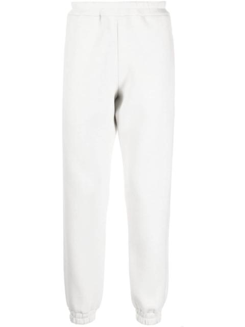 LARDINI elasticated-waistband tapered track pants