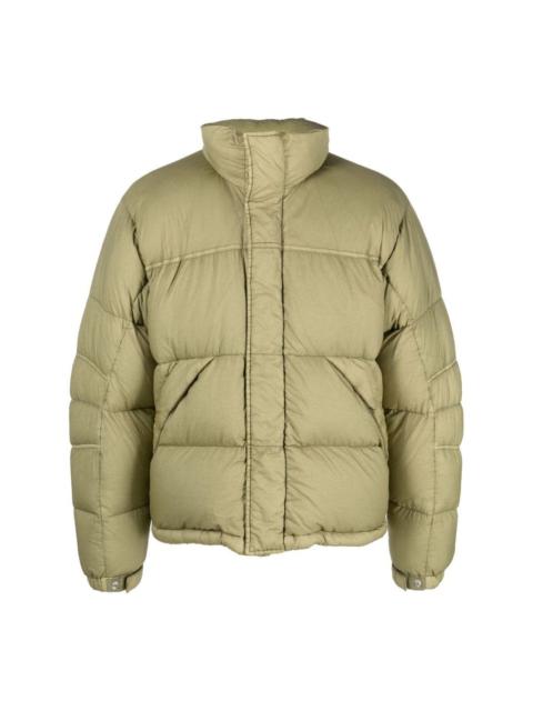 Ten C feather-down padded puffer jacket