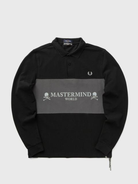 Fred Perry x MASTERMIND CUT AND SAW POLO