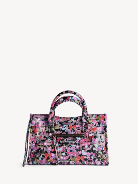BALENCIAGA Women's Le City Bag Small in Black/multicolor