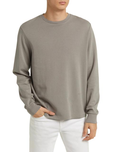 FRAME Duo Fold Long Sleeve Cotton T-Shirt