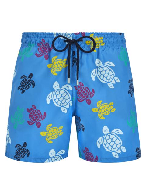 Men Swim Trunks Tortues Multicolores