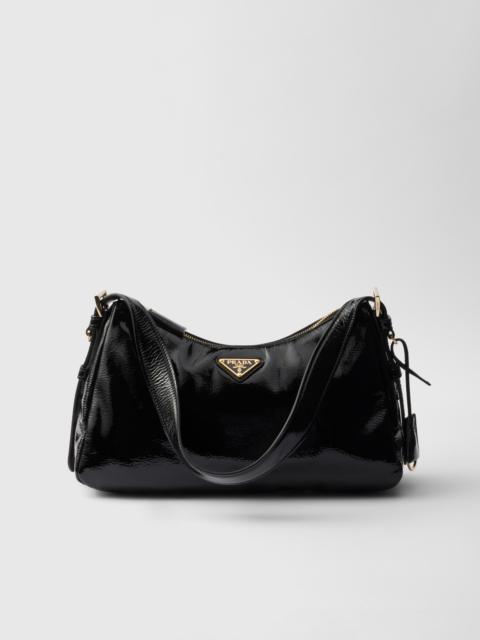 PRADA Black Naplak Arqua Handbag SS25【新作】 PRADA Black Naplak Arqua Handbag SS25【新作】