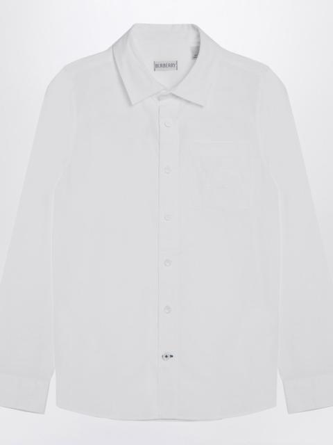 White cotton shirt