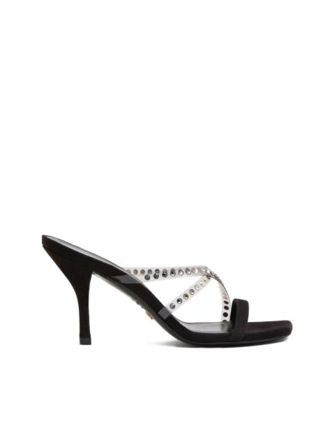 85mm crystal-embellished strapeze slide