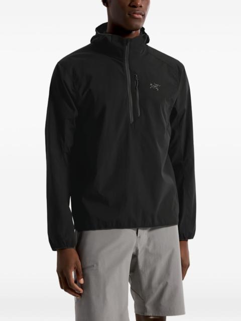 Arc'teryx hooded half-zip jacket