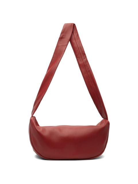 ST. AGNI Red Soft Crescent Bag