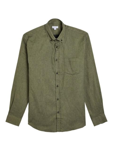 Sunspel chest-pocket shirt