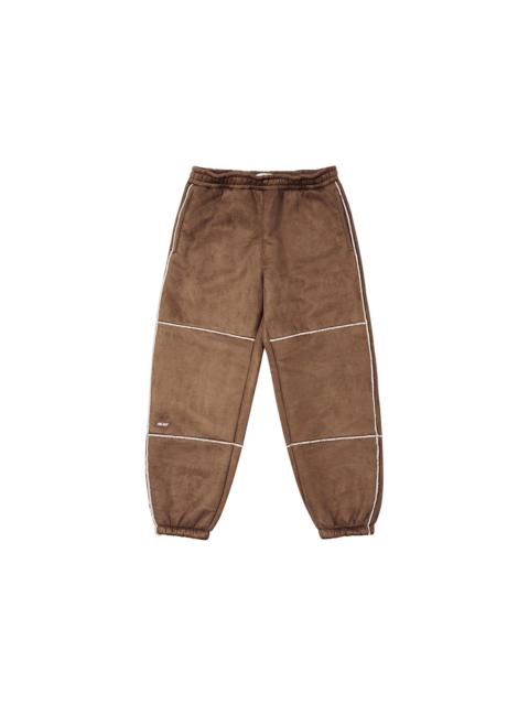 PALACE Palace Sherpa Faux Suede Jogger Caked Brown
