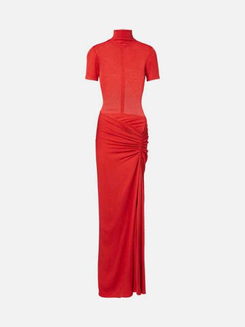 CHRISTOPHER ESBER Fusion ruched gown