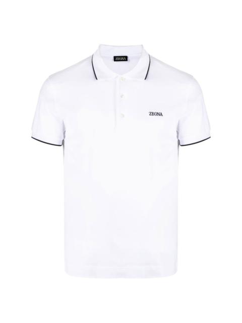 ZEGNA cotton polo shirt