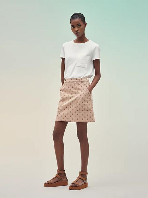 Hermès "Cliquetis" miniskirt