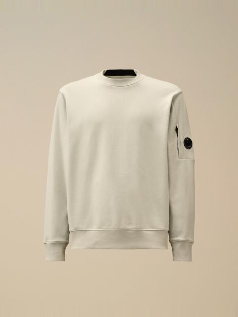 Diagonal Raised Fleece Crewneck Lens Sweatshirt