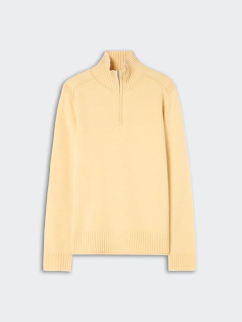 GUEST IN RESIDENCE Half Zip Turtleneck