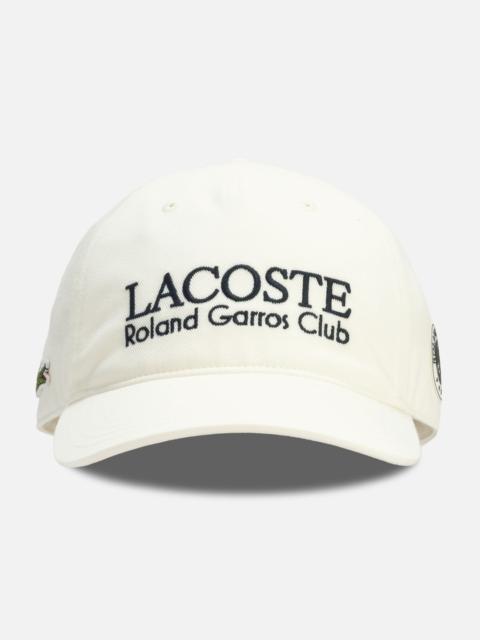 LACOSTE ROLAND-GARROS EDITION CAP
