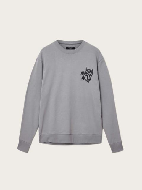 ALLSAINTS ORLANDO RELAXED CREW NECK SWEATSHIRT