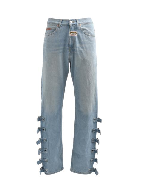 Martine Rose BUCKLE JEAN / BLEACHED WASH
