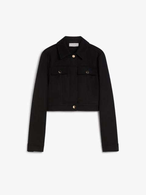 Sportmax Cotton cady cropped jacket