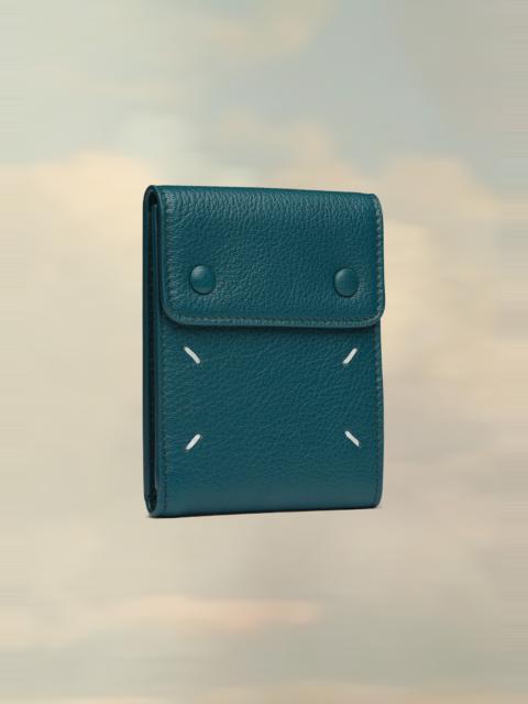 Maison Margiela Money clip leather cardholder