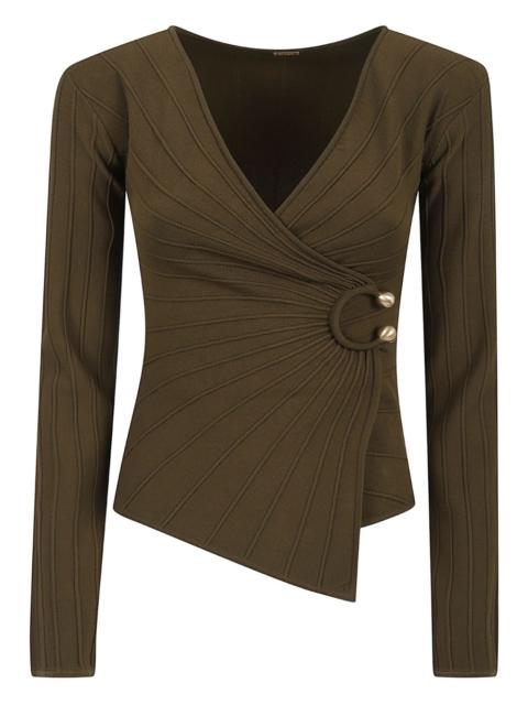 Collette ring-detail top