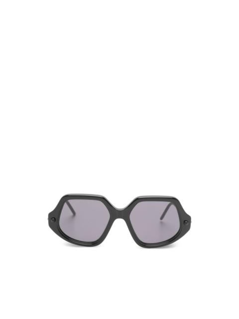 Kuboraum geometric-frame sunglasses