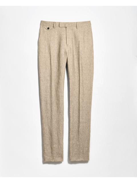 Billy Reid Linen Flat Front Trouser