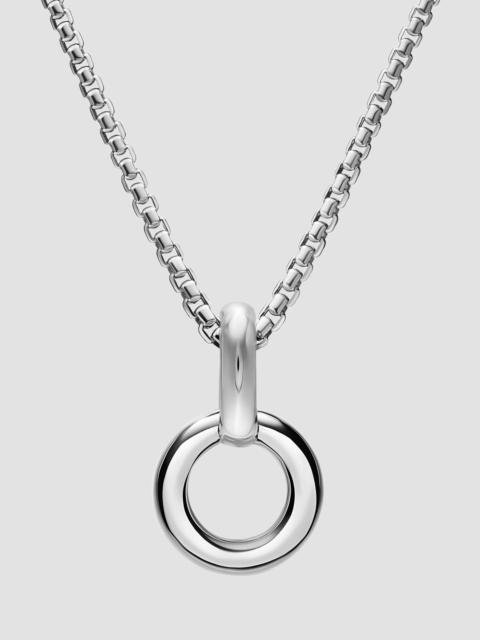 DAVID YURMAN Women's Amulet Holder in Sterling Silver, 20.3MM - Silver