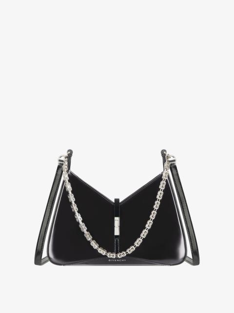 Givenchy SMALL CUT OUT BAG IN SHINY LEATHER WITH CHAIN