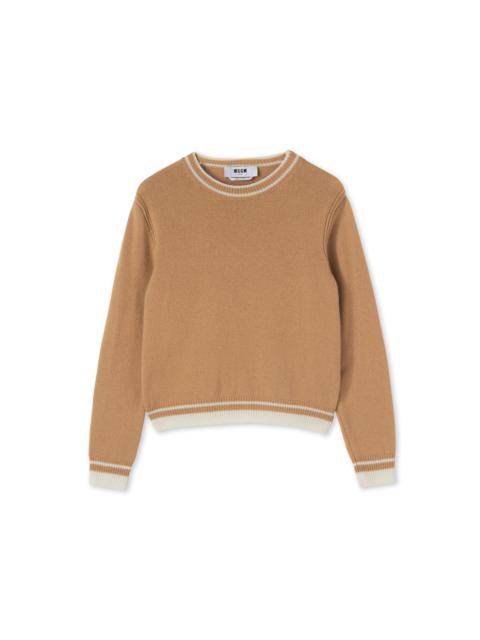 MSGM "MSGM Signature Cashemre blend" sweater