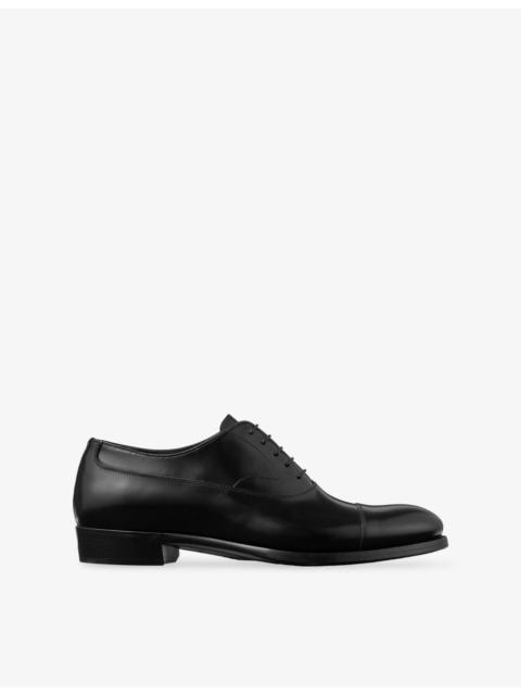 JIMMY CHOO Vine Lace-Up Leather Shoes