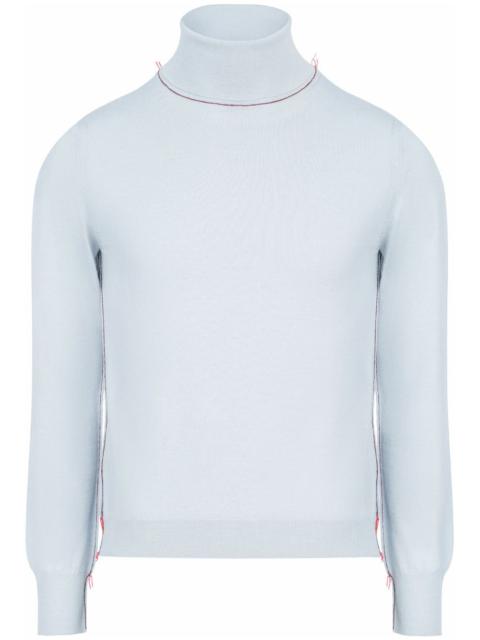 Maison Margiela Work-In-Progress high-neck jumper