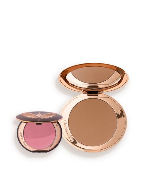 Charlotte Tilbury AIRBRUSH FLAWLESS BLUSH + BRONZE DUO Face Kit