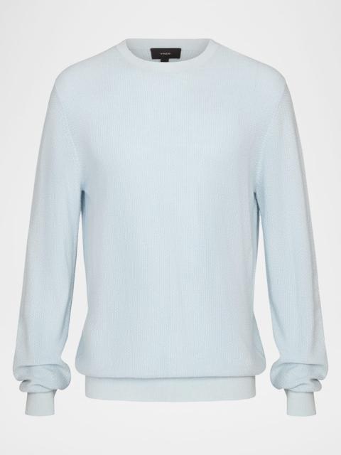 Vince Men's Geometric Jacquard Sweater